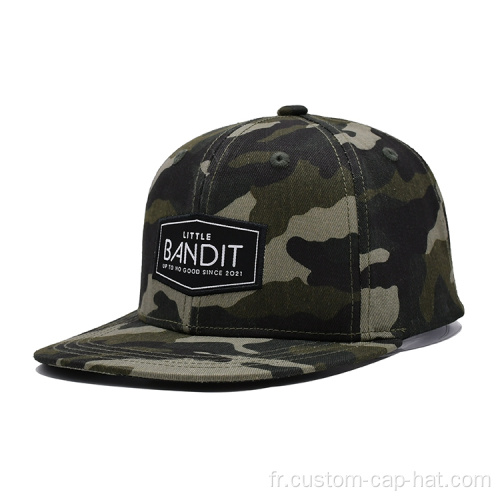 Chapeaux de snapback de camouflage pour enfants